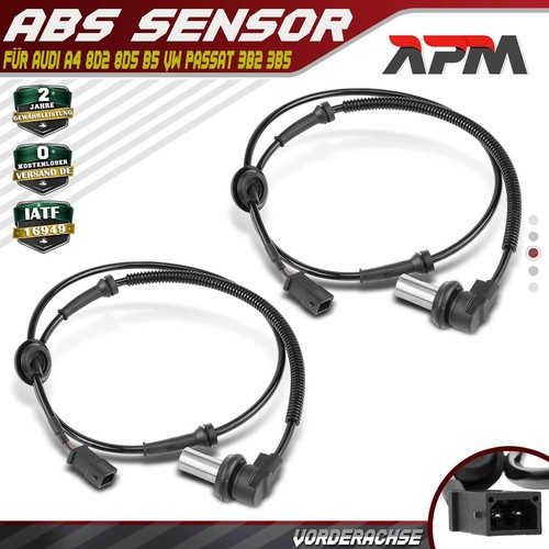 Abs sensor raddrehzahlgeber - 2x,